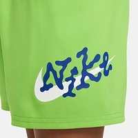 Nike Swim Scribble Big Kids' (Boys') 4" Volley Shorts