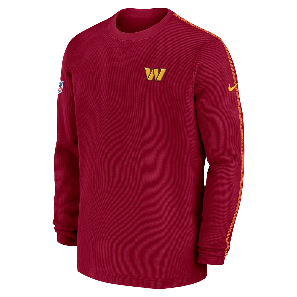 Washington Commanders Sideline Coach Men’s Nike NFL Long-Sleeve Top