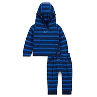 Nike ReadySet Baby (6-9M) 2-Piece Striped Pants Set