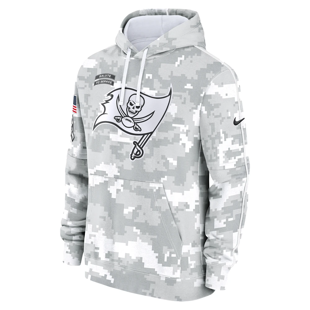 Tampa Bay Buccaneers Salute to Service Primary Edge Club Men's Nike NFL Pullover Hoodie