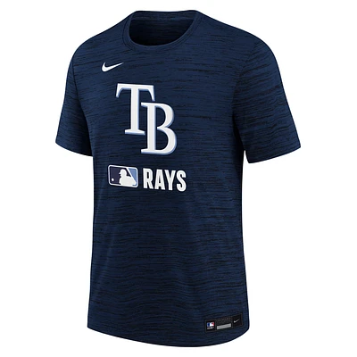 Tampa Bay Rays Authentic Collection Velocity Big Kids’ Nike Dri-FIT MLB T-Shirt