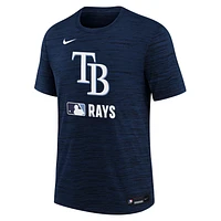Tampa Bay Rays Authentic Collection Velocity Big Kids’ Nike Dri-FIT MLB T-Shirt