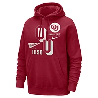 Oklahoma Club Men's Nike College Hoodie