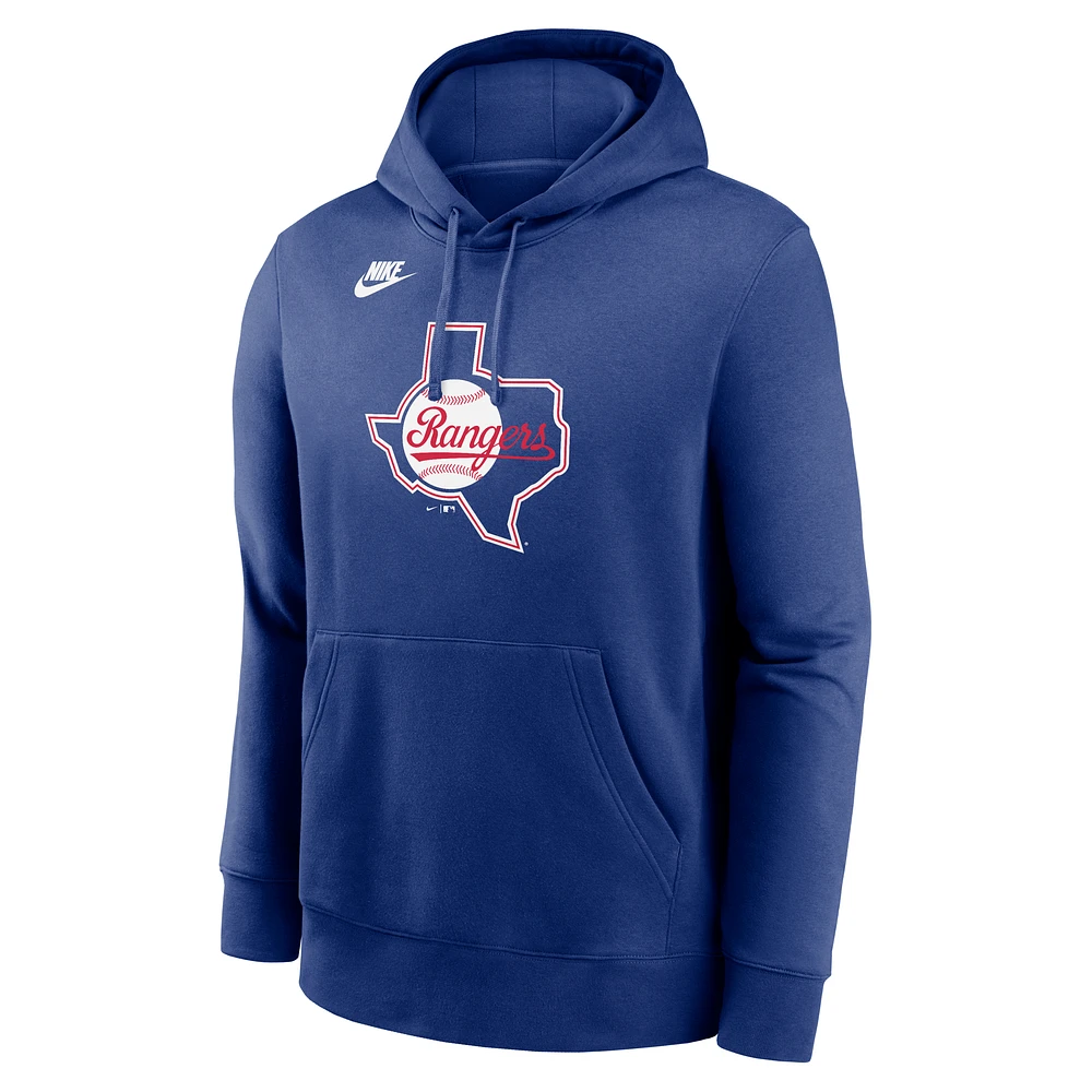 Texas Rangers Cooperstown Logo Men’s Nike MLB Pullover Hoodie