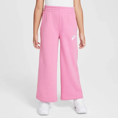 Nike Sportswear Club Little Kids' Fleece Wide Leg Pants