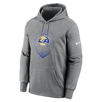 Los Angeles Rams Icon Men’s Nike Therma NFL Pullover Hoodie