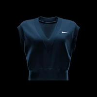 Nike Sportswear Phoenix Fleece Women's Loose V-Neck Sleeveless Cropped Top