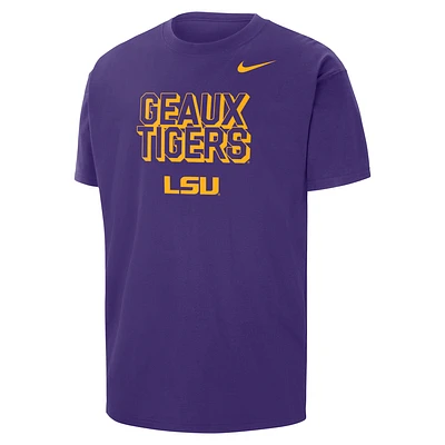 LSU Men's Nike College Max90 Crew-Neck T-Shirt