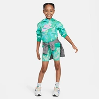 Nike Club Little Kids' Printed Bike Shorts