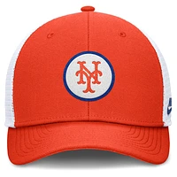 New York Mets Cooperstown Rise Men's Nike Dri-FIT MLB Trucker Adjustable Hat