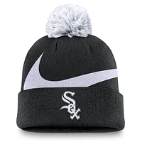 Chicago White Sox Peak Men's Nike MLB Cuffed Pom Beanie