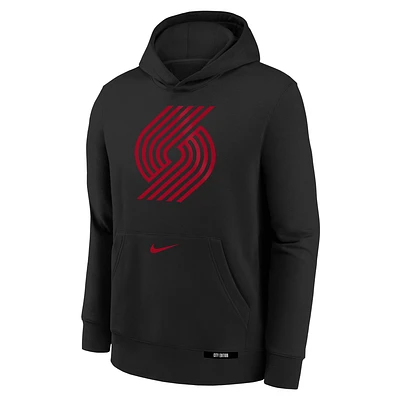 Atlanta Hawks Club City Edition Big Kids' Nike NBA Pullover Hoodie