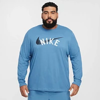 Nike Men's Dri-FIT Long-Sleeve Fitness T-Shirt