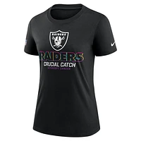 Las Vegas Raiders Crucial Catch Women's Nike NFL T-Shirt