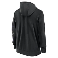 Baltimore Ravens Club Men's Nike NFL Full-Zip Hoodie