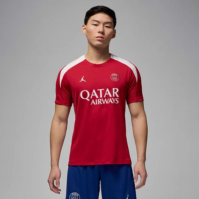 Paris Saint-Germain Strike Fourth Men's Jordan Dri-FIT Soccer Knit Short-Sleeve Top