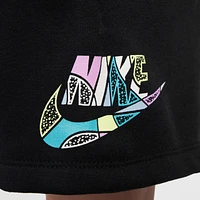 Nike Sportswear "Outside the Lines" Toddler French Terry Shorts