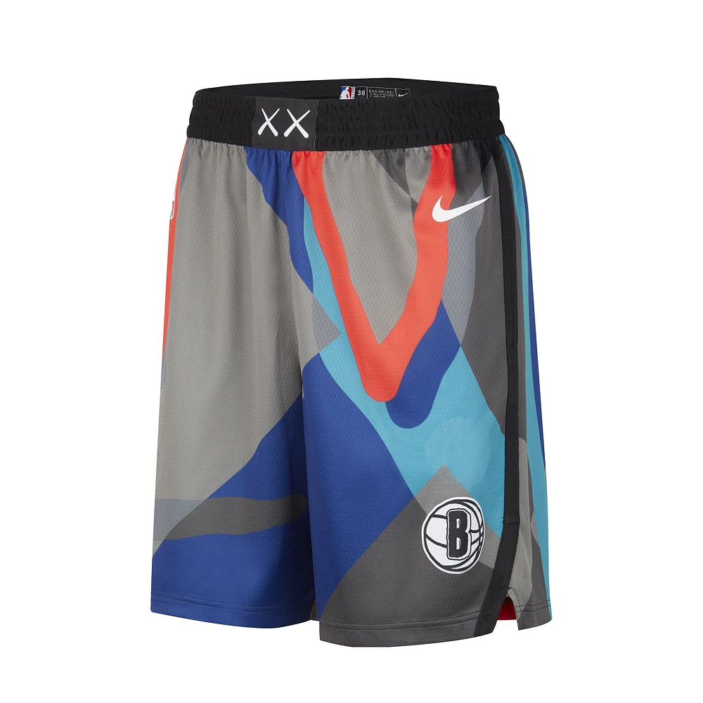 Brooklyn Nets 2023/24 City Edition Men's Nike Dri-FIT NBA Swingman Shorts