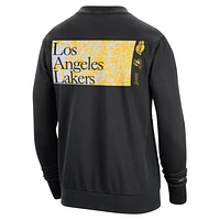 Los Angeles Lakers Standard Issue Men's Nike Dri-FIT NBA Crew-Neck Sweatshirt