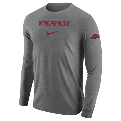 Arkansas Men's Nike College Long-Sleeve T-Shirt