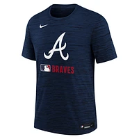 Atlanta Braves Authentic Collection Velocity Big Kids’ Nike Dri-FIT MLB T-Shirt