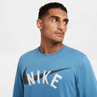 Nike Men's Dri-FIT Long-Sleeve Fitness T-Shirt