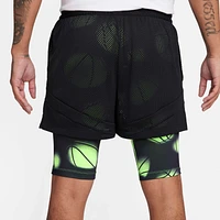 Ja Men's Dri-FIT 2-in-1 4" Basketball Shorts