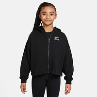 Nike Air Girls' French Terry Full-Zip Hoodie