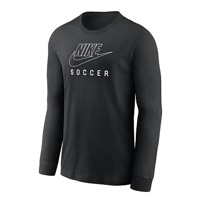 Nike Swoosh Big Kids' Soccer Long-Sleeve T-Shirt