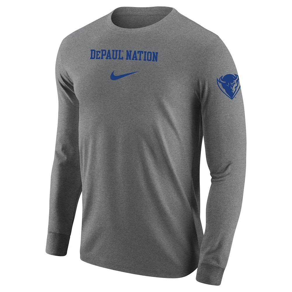 DePaul Men's Nike College Long-Sleeve T-Shirt