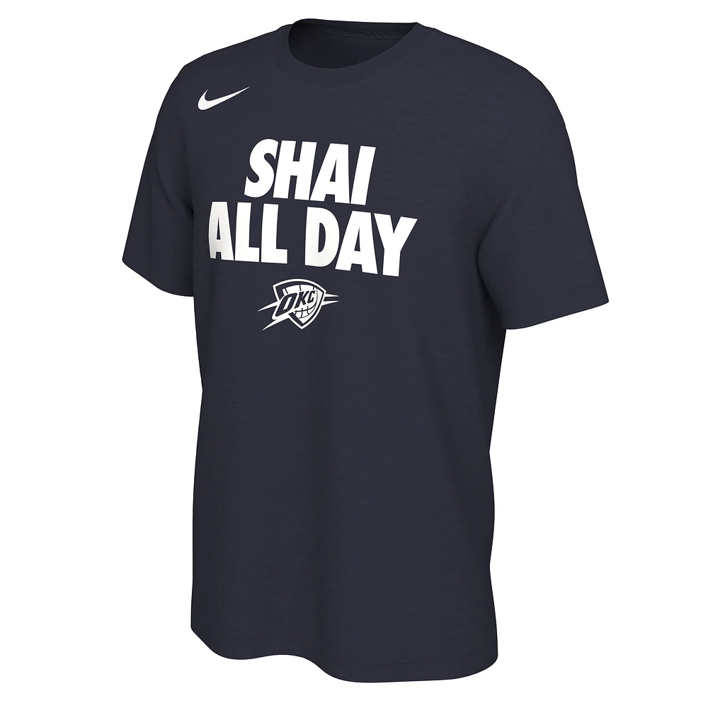 Shai Gilgeous-Alexander Oklahoma City Thunder Men's Nike NBA T-Shirt