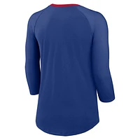 New York Giants Women's Nike NFL 3/4-Sleeve T-Shirt