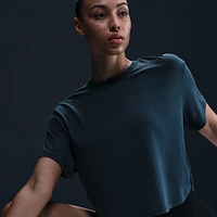 Nike One Relaxed Women's Dri-FIT Cropped Short-Sleeve Top