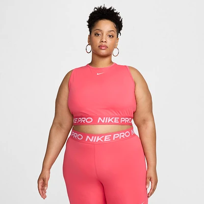 Nike Pro Women's Dri-FIT Cropped Tank Top (Plus Size)