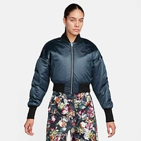 Nike Sportswear Tech Pack Women's Therma-FIT Oversized Reversible Floral Bomber Jacket