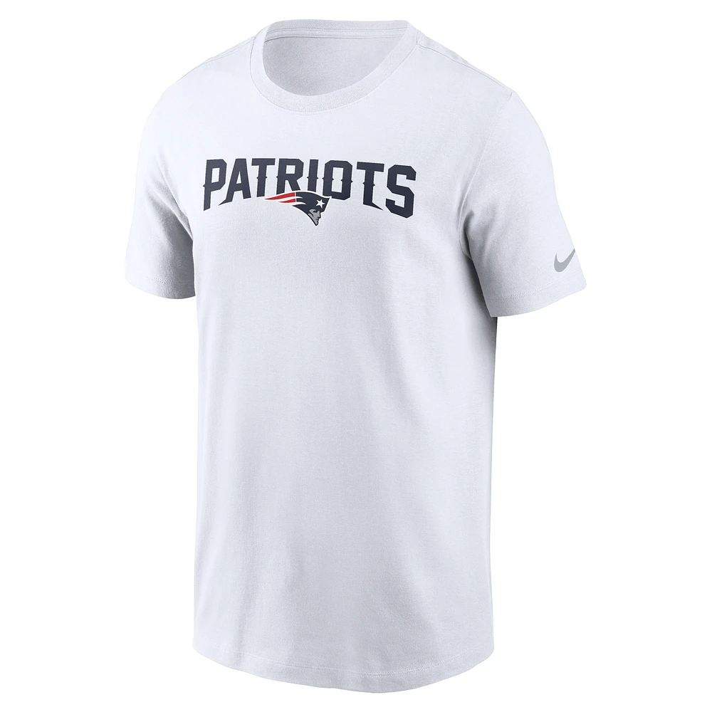 New England Patriots Primetime Wordmark Essential Men's Nike NFL T-Shirt