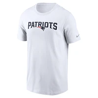 New England Patriots Primetime Wordmark Essential Men's Nike NFL T-Shirt