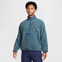 Nike Club Men's 1/2-Zip Pullover Long-Sleeve Top