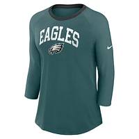 Philadelphia Eagles Women's Nike NFL 3/4-Sleeve T-Shirt