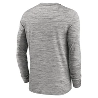 Georgia Sideline Velocity Men's Nike Dri-FIT College Long-Sleeve T-Shirt