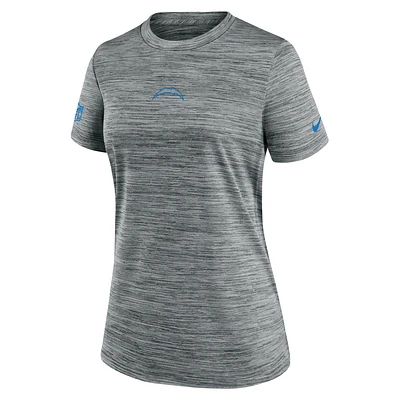 Los Angeles Chargers Sideline Team Issue Velocity Women's Nike Dri-FIT NFL T-Shirt