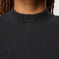 Nike Sportswear Chill Rib Women's Tight Mock-Neck Cropped Tank Top