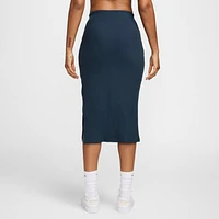 Nike Sportswear Chill Rib Women's Slim Midi Skirt