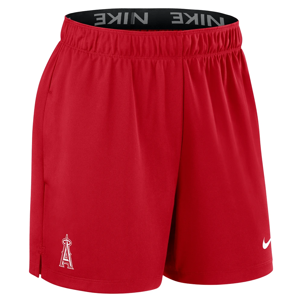 Los Angeles Angels Authentic Collection Practice Women's Nike Dri-FIT MLB Shorts