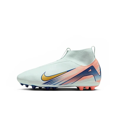 Nike Jr. Mercurial Superfly 10 Academy Little/Big Kids' AG High-Top Soccer Cleats