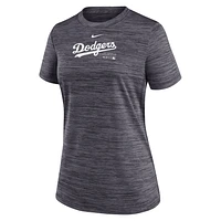 Los Angeles Dodgers Authentic Collection Practice Velocity Women's Nike Dri-FIT MLB T-Shirt