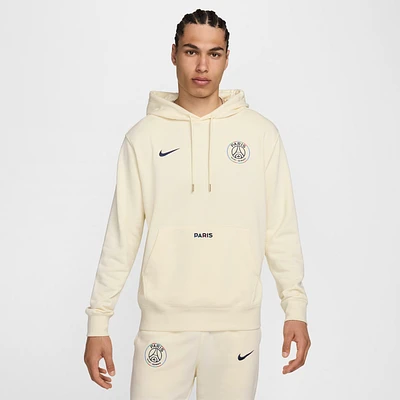 Paris Saint-Germain Club Men's Nike Soccer French Terry Pullover Hoodie