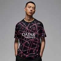Paris Saint-Germain Academy Pro Men's Nike Dri-FIT Soccer Pre-Match Short-Sleeve Top