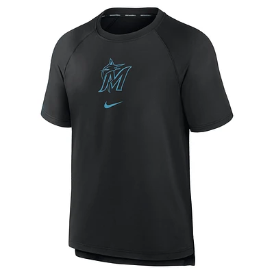 Miami Marlins Authentic Collection Pregame Men's Nike Dri-FIT MLB T-Shirt