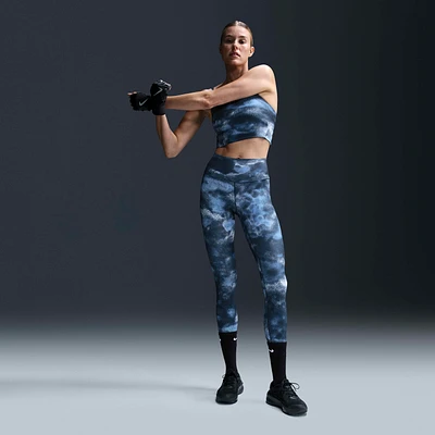 Nike One Women's High-Waisted 7/8 Printed Leggings